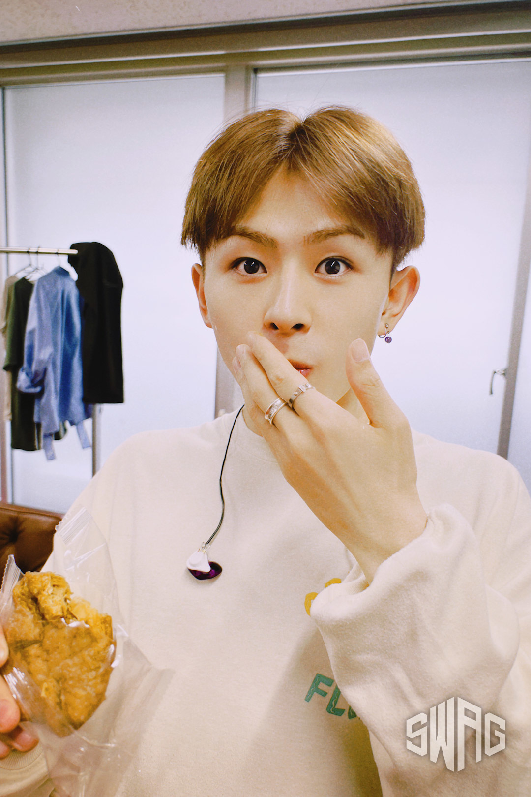 おやつタイムの永玖👶