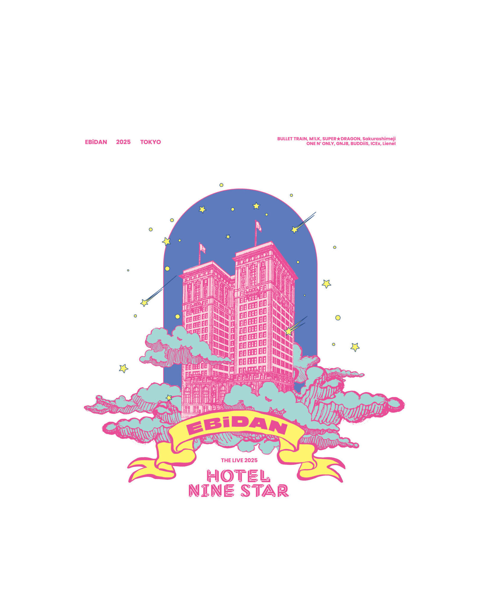 EBiDAN THE LIVE 2025 HOTEL NINE STAR