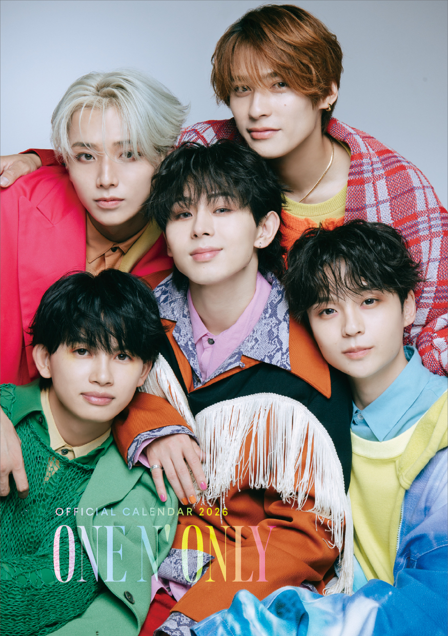ONE N' ONLY OFFICIAL CALENDAR 2026」発売決定！ | ONE N' ONLY