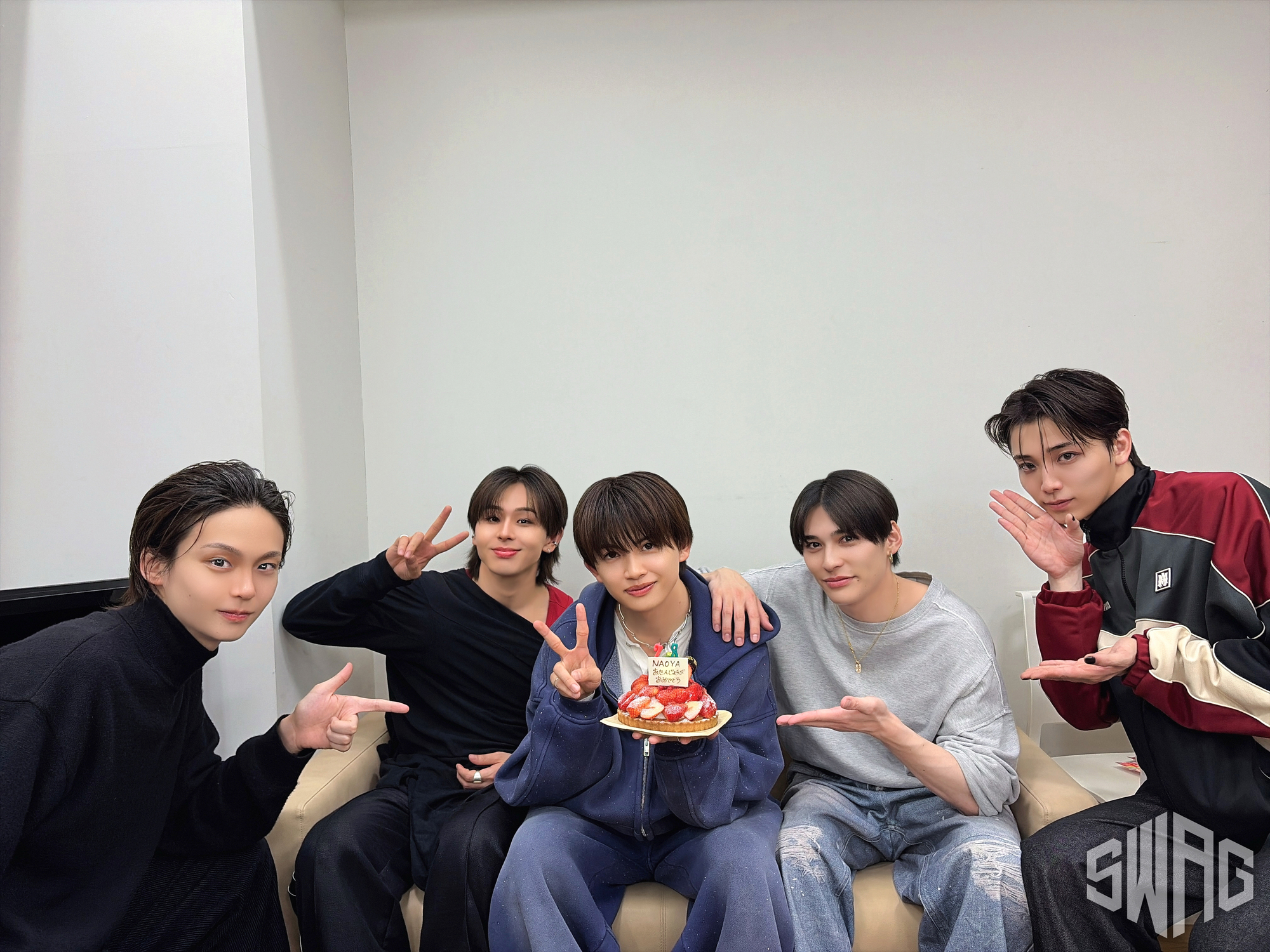 メンバーからNAOYAへの誕生日サプライズ