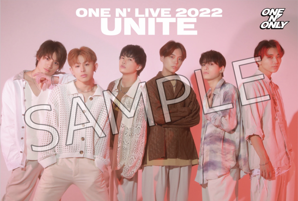 ONE N' LIVE 2022 〜UNITE〜 ライブ会場限定CD販売決定！！ - ONE N' ONLY